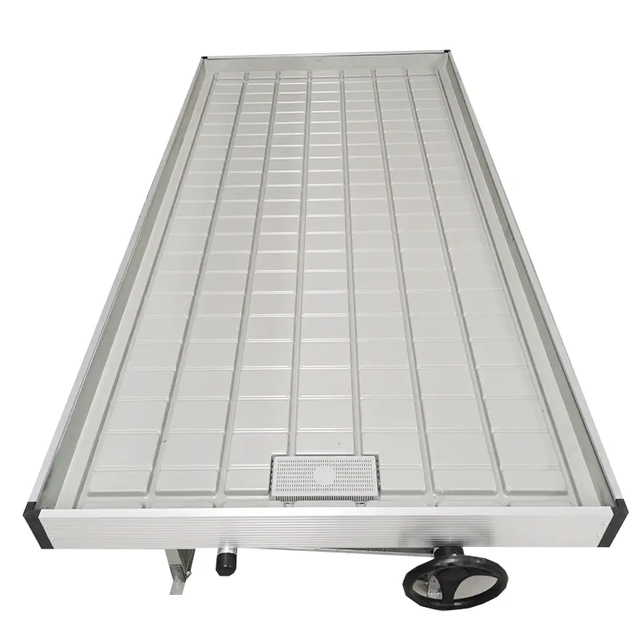 Ebb And Flow Hydroponic System Adjustable Rolling Tables for Sale