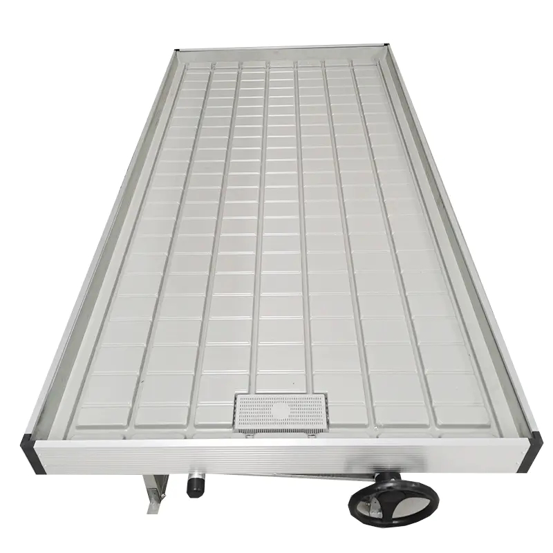 Ebb And Flow Hydroponic System Adjustable Rolling Tables for Sale