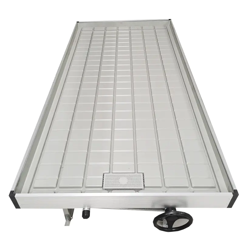 Ebb And Flow Hydroponic System Adjustable Rolling Tables for Sale