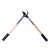 1080g Weight 4mm Thickness Upper Blade Garden Hedge Lopper Ash Willow Wooden Handle Lopper