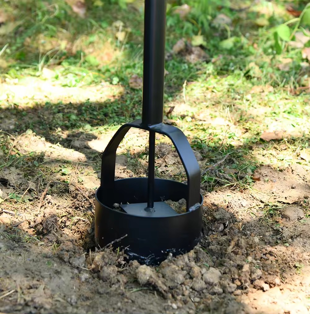  Heavy Duty Sod Plugger Gardening Bulb Transplanter Bulb Planter Tool Long Handle Bulb Planter