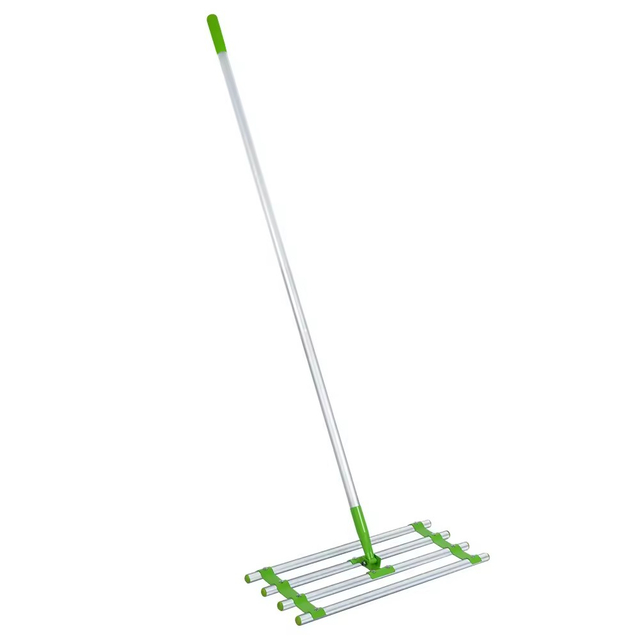 Multifunction Lawn Leveling Rake Garden 607mm Tine Length Aluminium Handle Levelling Rake