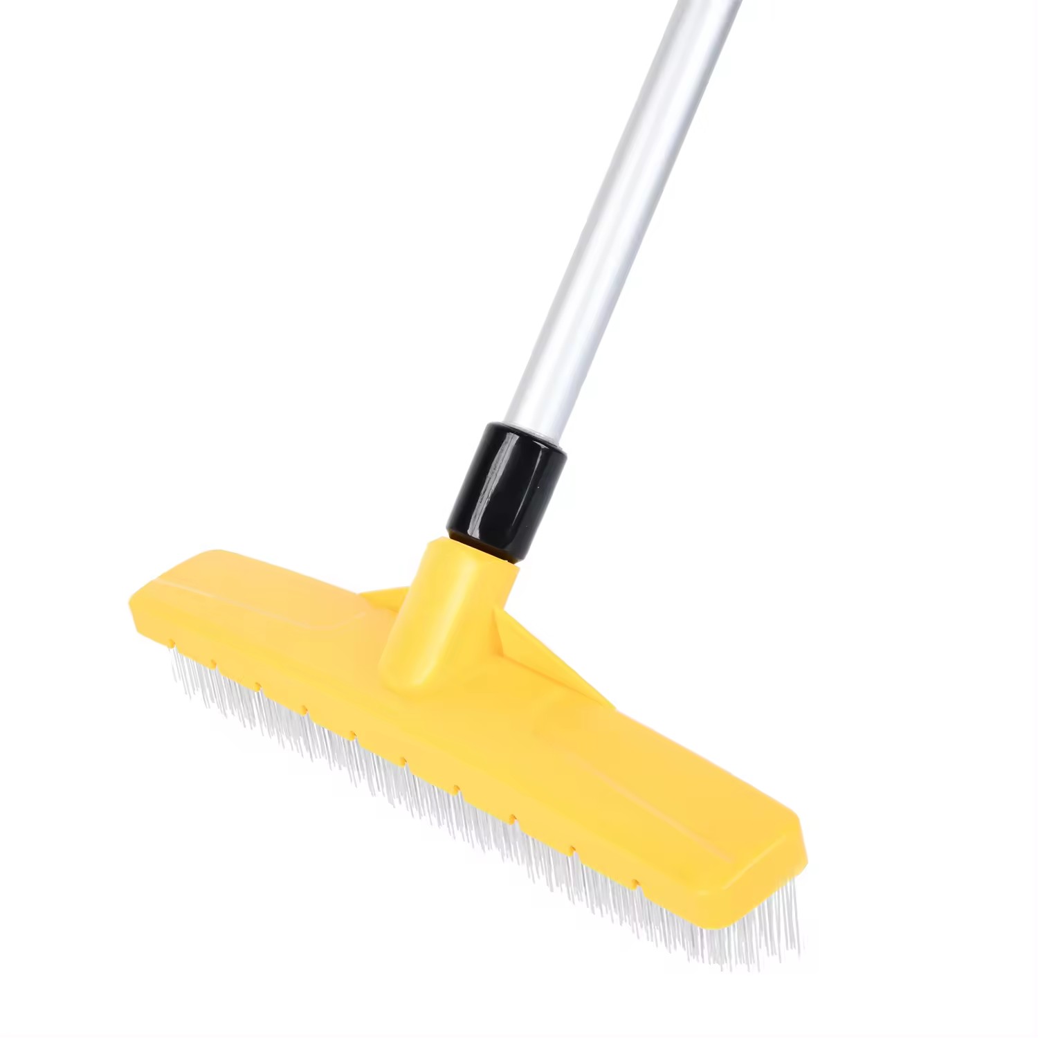 Water Flow Brush Multifunctional Floor Artificial Grass Brush Telescope Cleaning Brush for Garden Lawn