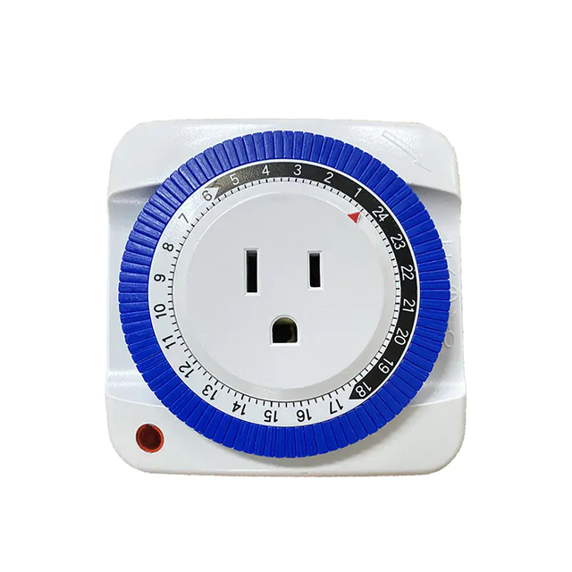 New Arrival 220V Programmable Manual 24 Hour Mechanical Timer for Grow Tent Kit