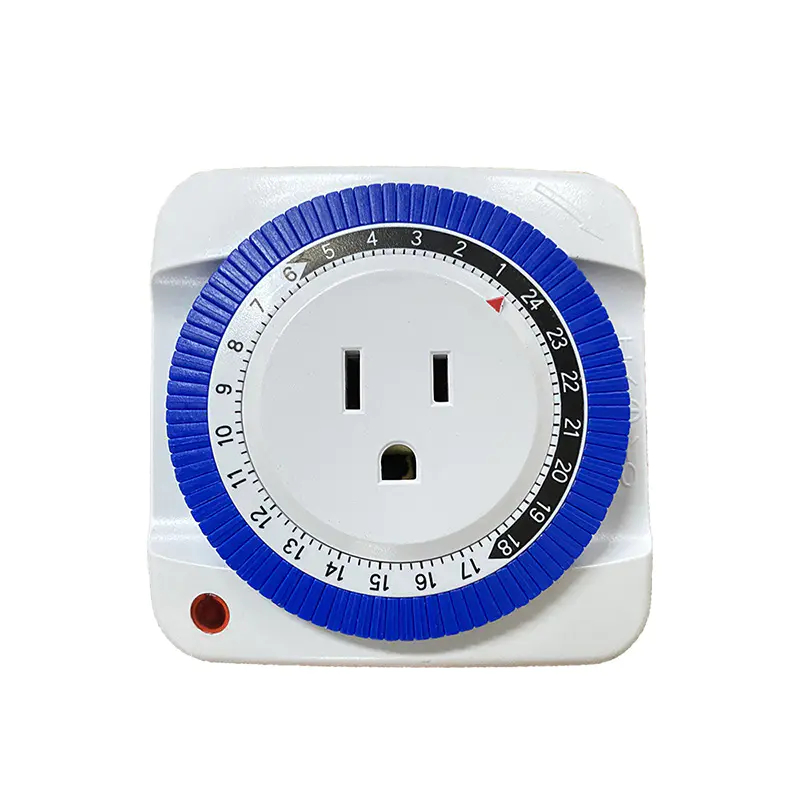 New Arrival 220V Programmable Manual 24 Hour Mechanical Timer for Grow Tent Kit
