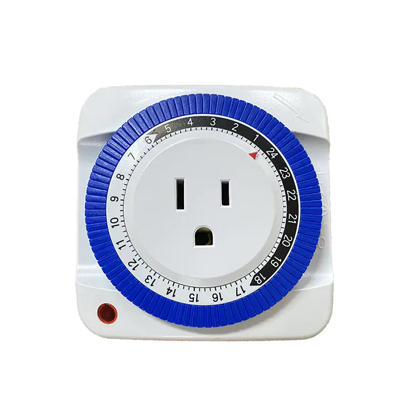 New Arrival 220V Programmable Manual 24 Hour Mechanical Timer for Grow Tent Kit