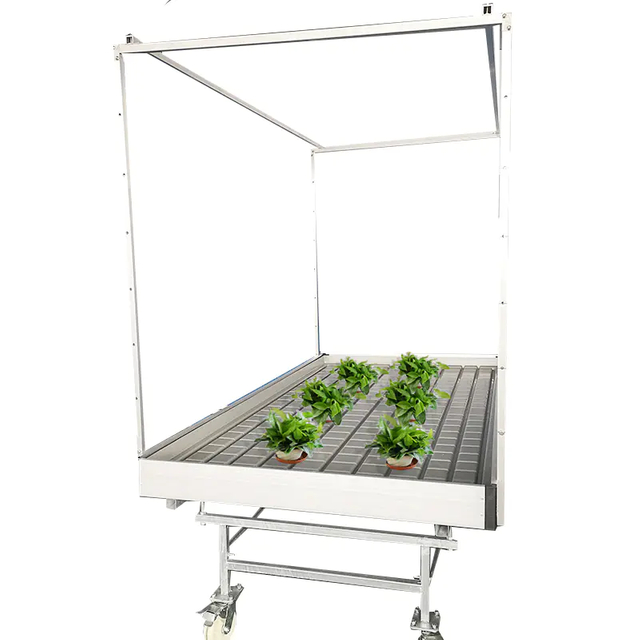 Hydroponics Ebb and Flow Grow Table Rolling Bench Hydroponic Rolling Tables