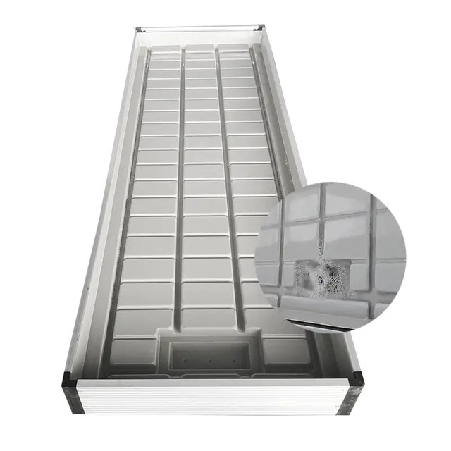 Factory Supply 4x4 Hydroponics Flow Tray Flood And Drain Grow Tray for Ebb And Flow System