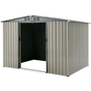 8x6ft Outdoor Storage Tool Shed Storage Shed