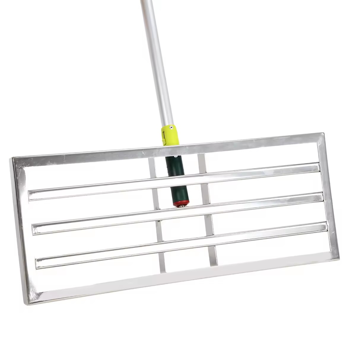 Heavy Duty Effort Saving Stainless Steel Wide Lawn Leveling Tool Soil Dirt Surfaces Leveler Rake for Yard Garden