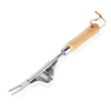  Garden Weeder Taproot Manual Hand Weeder Stainless Steel Weed Remover with Ashtree Wood Handle