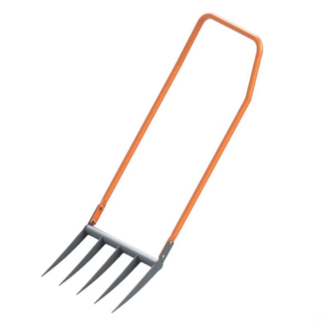  Ripper Scarifier Hollow Tine Soil Aeration Hand Lawn Aerator Manual Core Aerator Lawn Soil Penetrator Spikes