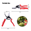 2cm Cutting Capacity Aluminium Drop Forged Small Garden Pruning Shears Bypass Pruners