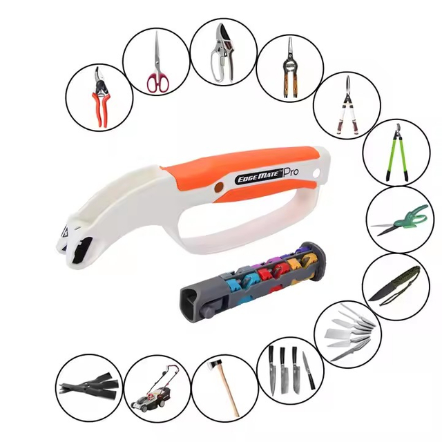  Kitchen Knife Sharpener Set 4 in 1 Knife Sharpener with Adjustable Angle Blade Head