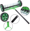 New Design Steel Lawn Aeration Tool Hand Push Lawn Rolling Spike Aerator