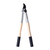 1080g Weight 4mm Thickness Upper Blade Garden Hedge Lopper Ash Willow Wooden Handle Lopper