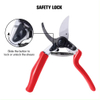 2cm Cutting Capacity Aluminium Drop Forged Small Garden Pruning Shears Bypass Pruners