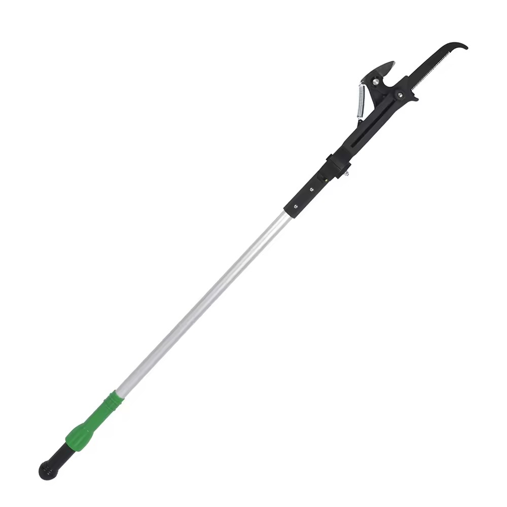 Hidden Saw Knife Tree Branches Saw Long Arm 149cm Overall Length Tree Pole Pruner with PC Grip