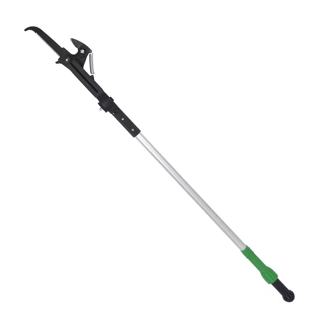 Hidden Saw Knife Tree Branches Saw Long Arm 149cm Overall Length Tree Pole Pruner with PC Grip