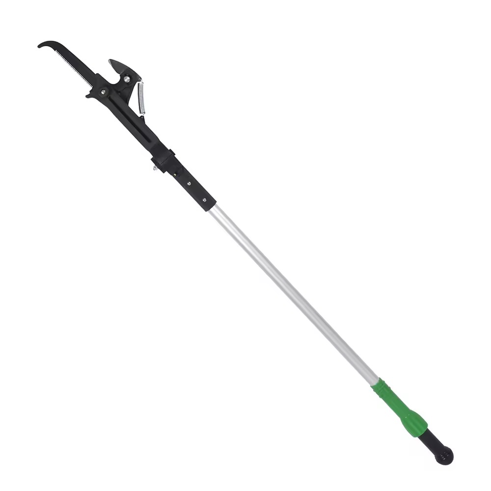 Hidden Saw Knife Tree Branches Saw Long Arm 149cm Overall Length Tree Pole Pruner with PC Grip