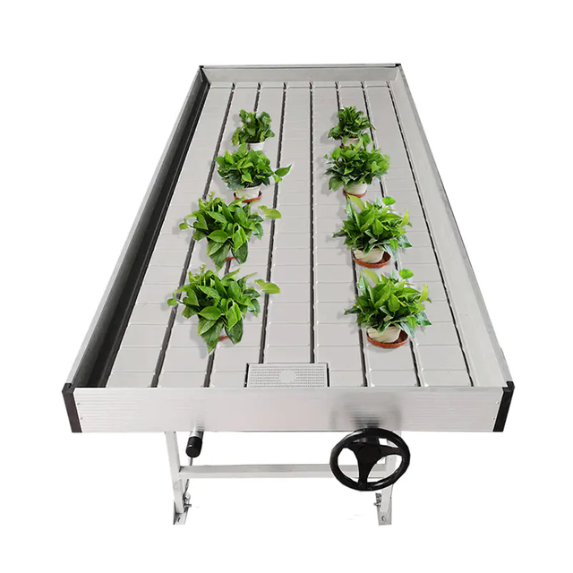 Ebb And Flow Hydroponic Grow Table Grow System Rolling Bench