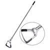Chinese Stainless Steel Rod Garden Hoe with Handle Adjustable Stirrup Hoe for Weeding