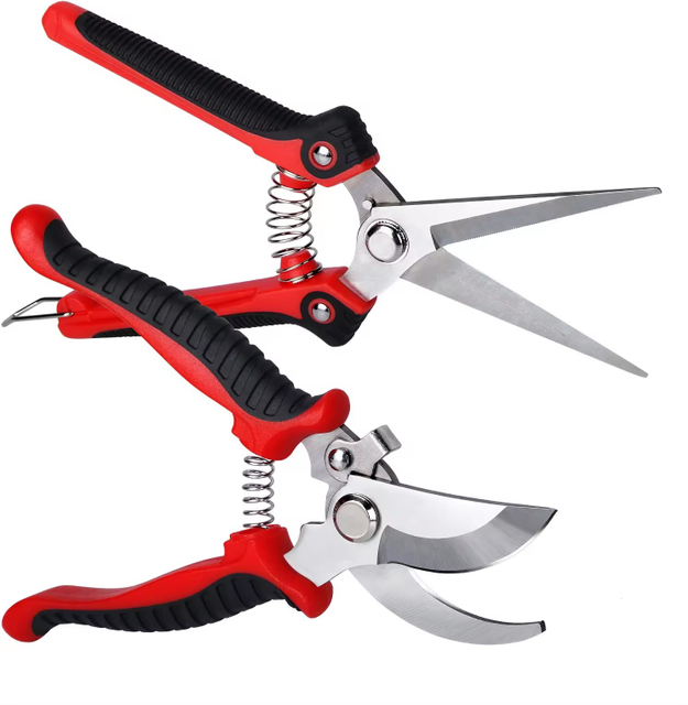 New Design 2 PCS Tree Pruning Pruner Kit Handheld MIni Garden Shear Set