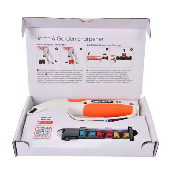  Kitchen Knife Sharpener Set 4 in 1 Knife Sharpener with Adjustable Angle Blade Head