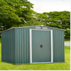 10x10ft Metal Shed Garden Storage Sheds Customizable