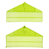 Detachable Long Handle 30 Teeth Broom Rake Factory Supply Lawn Weeding Rake Tool