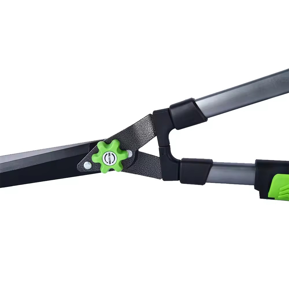 68-85cm Retractable Range Hedge Shears Garden 3.8mm Thickness Blade Long Pruning Shears