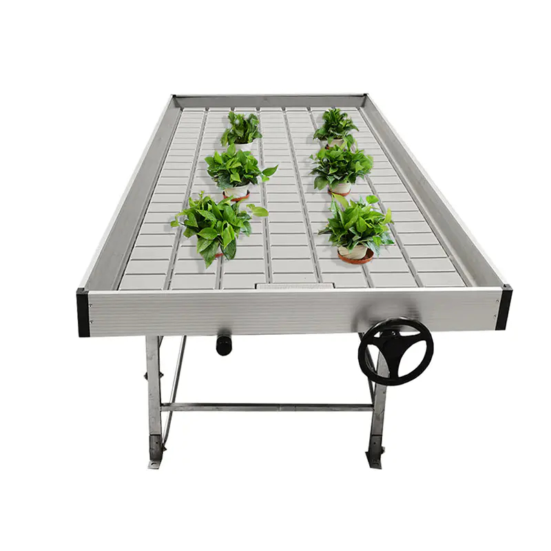 Ebb And Flow Rolling Bench Grow Table for Hydroponics