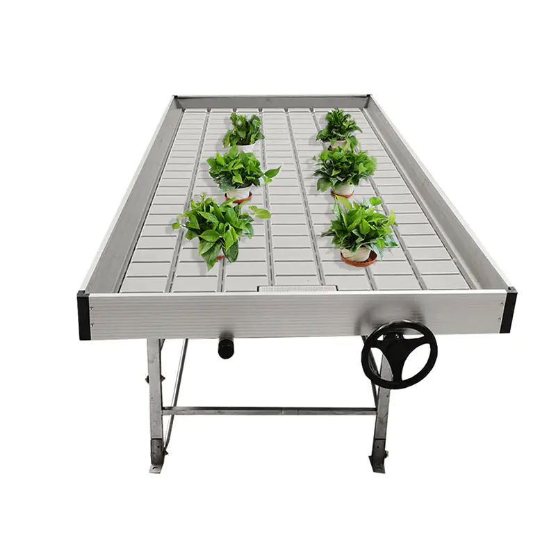 Ebb And Flow Rolling Bench Grow Table for Hydroponics