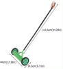 New Design Steel Lawn Aeration Tool Hand Push Lawn Rolling Spike Aerator