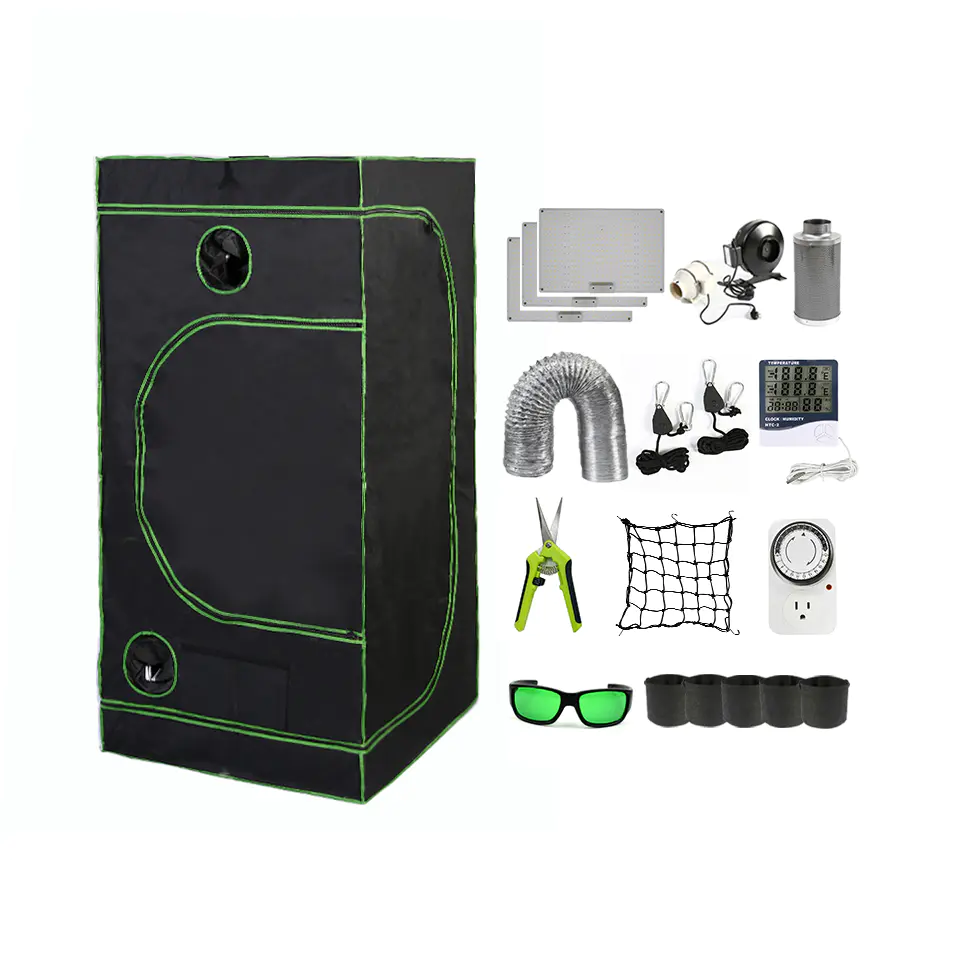 Plant Grow Tent Oxford Cloth Indoor Grow Tent Complete Kit Plant Growbox Customizable OEM Available