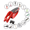 Multi Tool Blade Sharpener for Scissors 7 in 1 Garden Pruner Shears Small Knife Sharpener for Bypass And Anvil