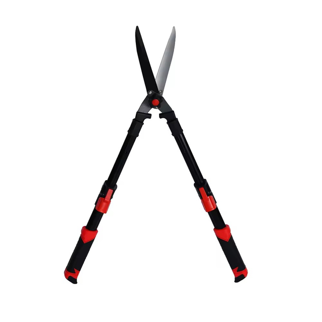 70-82cm Telescopic Garden Hedge Scissors Long Handle Hedge Cutter Shears with Aluminium Handle