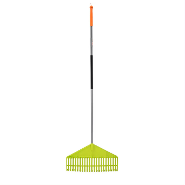 Detachable Long Handle 30 Teeth Broom Rake Factory Supply Lawn Weeding Rake Tool
