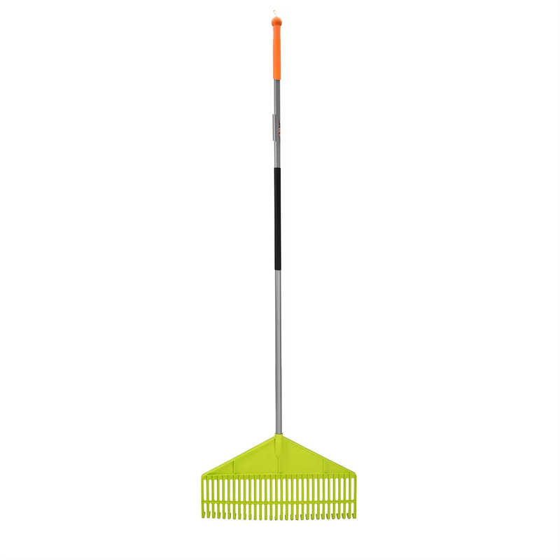 Detachable Long Handle 30 Teeth Broom Rake Factory Supply Lawn Weeding Rake Tool