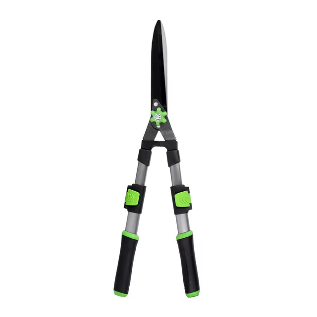 68-85cm Retractable Range Hedge Shears Garden 3.8mm Thickness Blade Long Pruning Shears