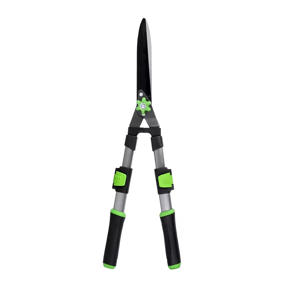 68-85cm Retractable Range Hedge Shears Garden 3.8mm Thickness Blade Long Pruning Shears