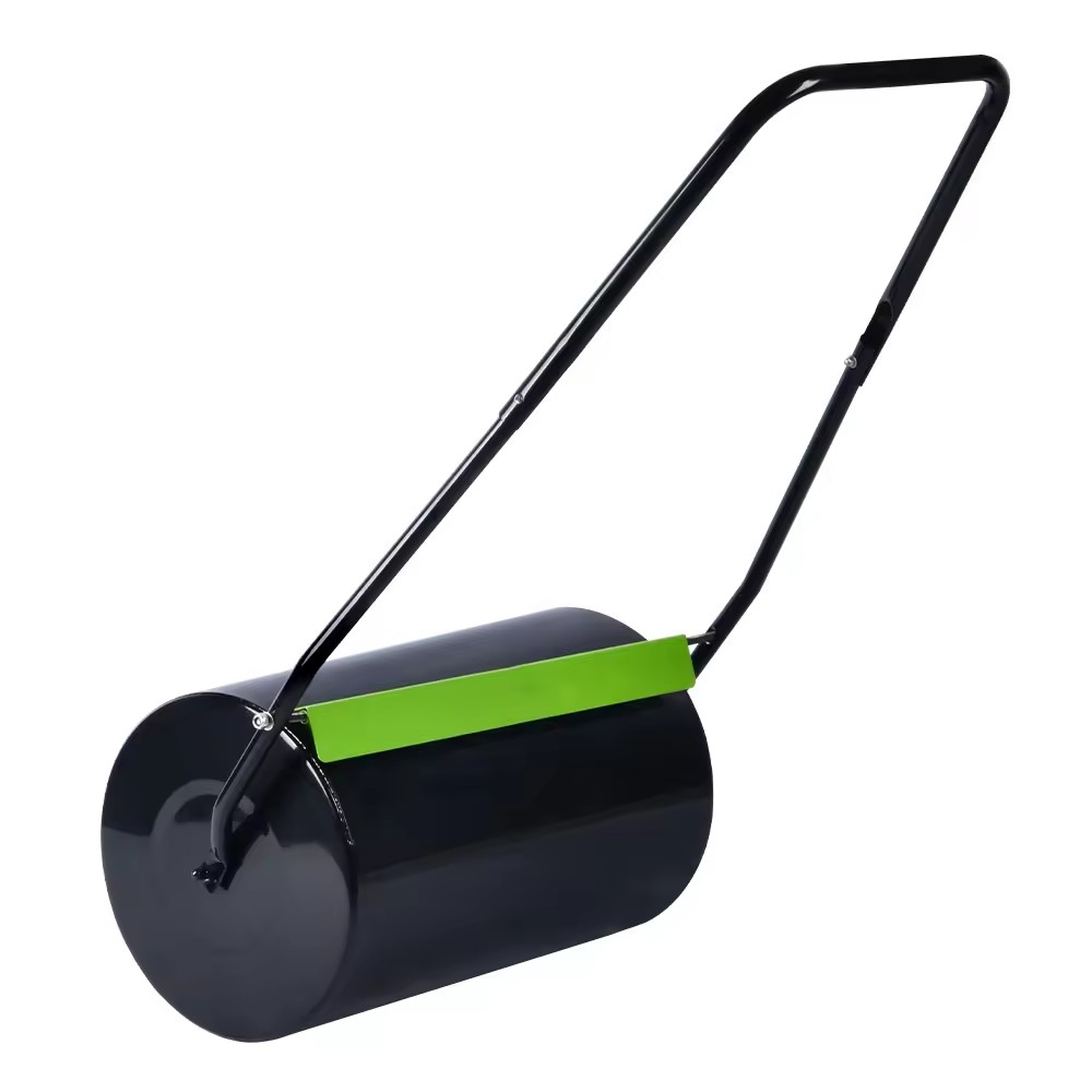38L Heavy Duty Sand Or Water Filled Weighted Yard Grass Roller Hand Push Garden Lawn Roller
