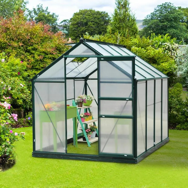 Garden Polycarbonate Aluminum Greenhouse PC Cold Frame Garden Green House Customizable